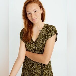 Madewell Easy Midi Dress in Bitsy Floral